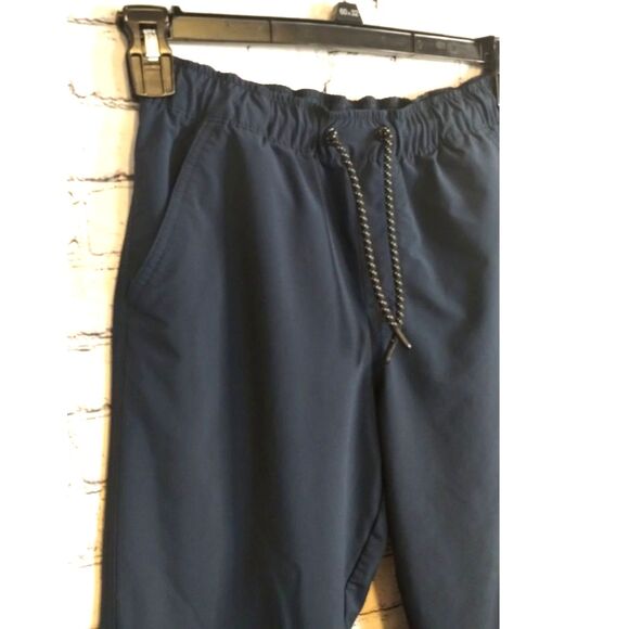 Cat & Jack Girl's Sweatpants/Joggers Drawstring Navy Poly/Spandex 16 - Picture 3 of 8